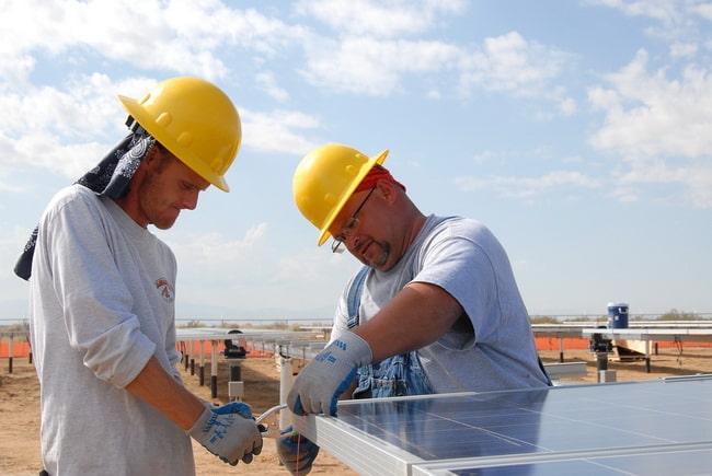 Instalación de paneles solares