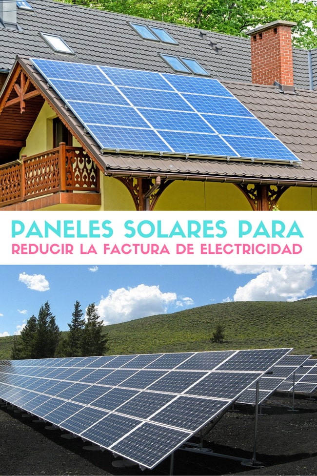 El panel solar de  que podemos instalar en casa para reducir la  factura de luz