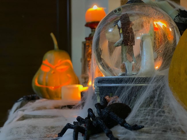 Decoración tenebrosa