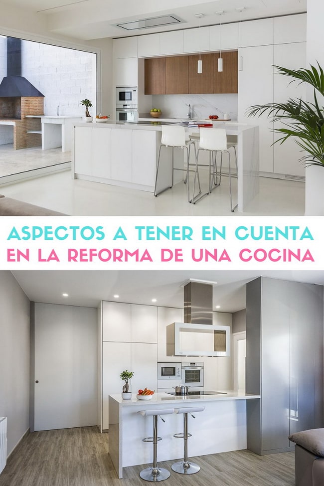 Aspectos importantes reforma cocina