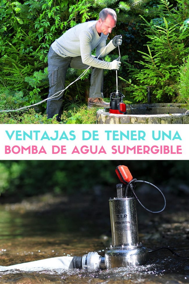 Bomba de agua sumergible