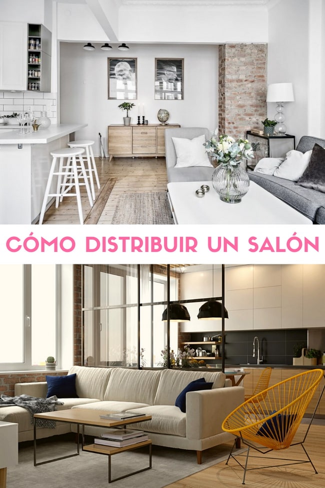 Hundimiento Contra la voluntad unidad Cómo distribuir un salón. Trucos para decorar la sala.