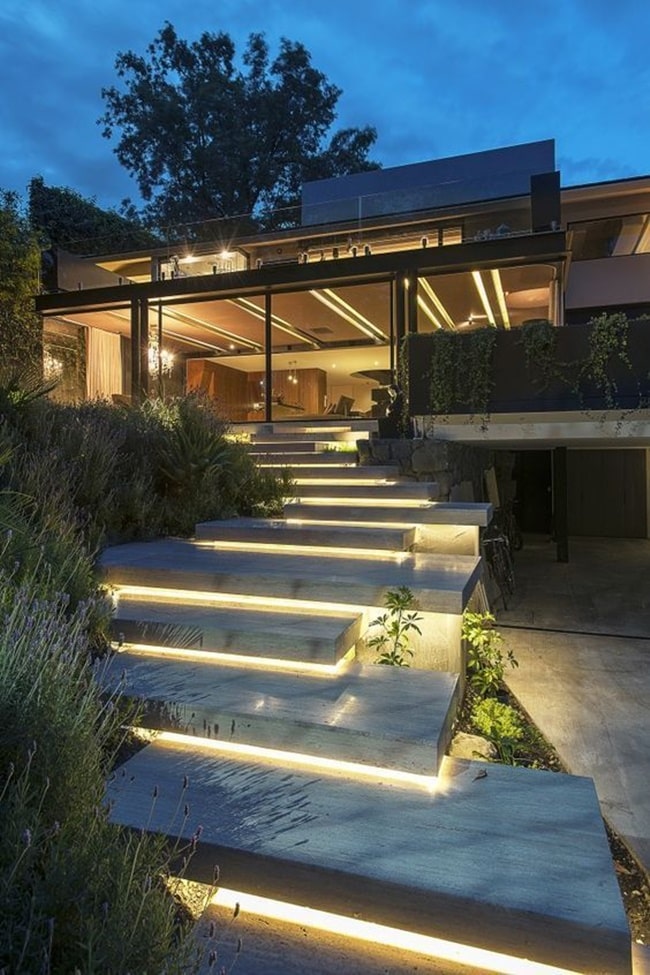 Luces de LED para iluminar exteriores