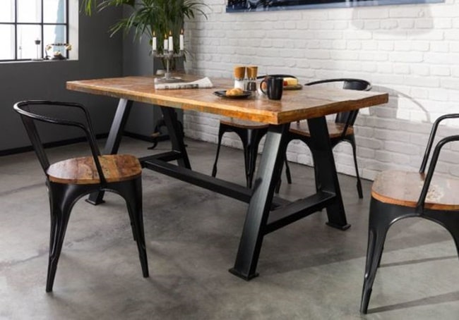 Comedor estilo industrial