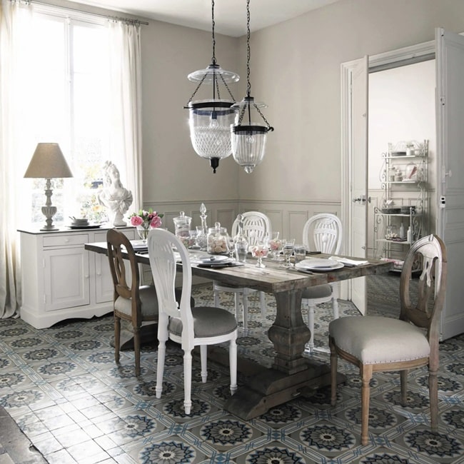 Mesas de comedor de madera