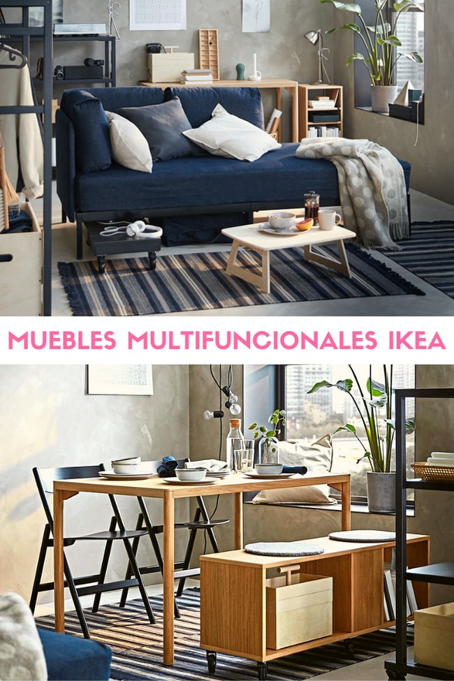 Muebles multifuncionales de IKEA