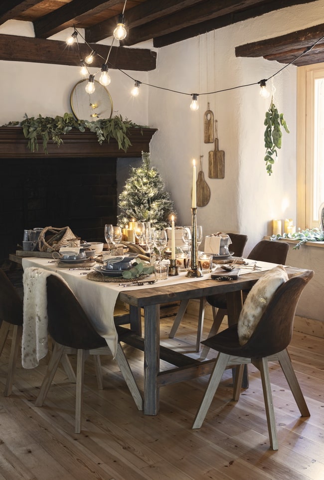 Mesa de Navidad Hygge