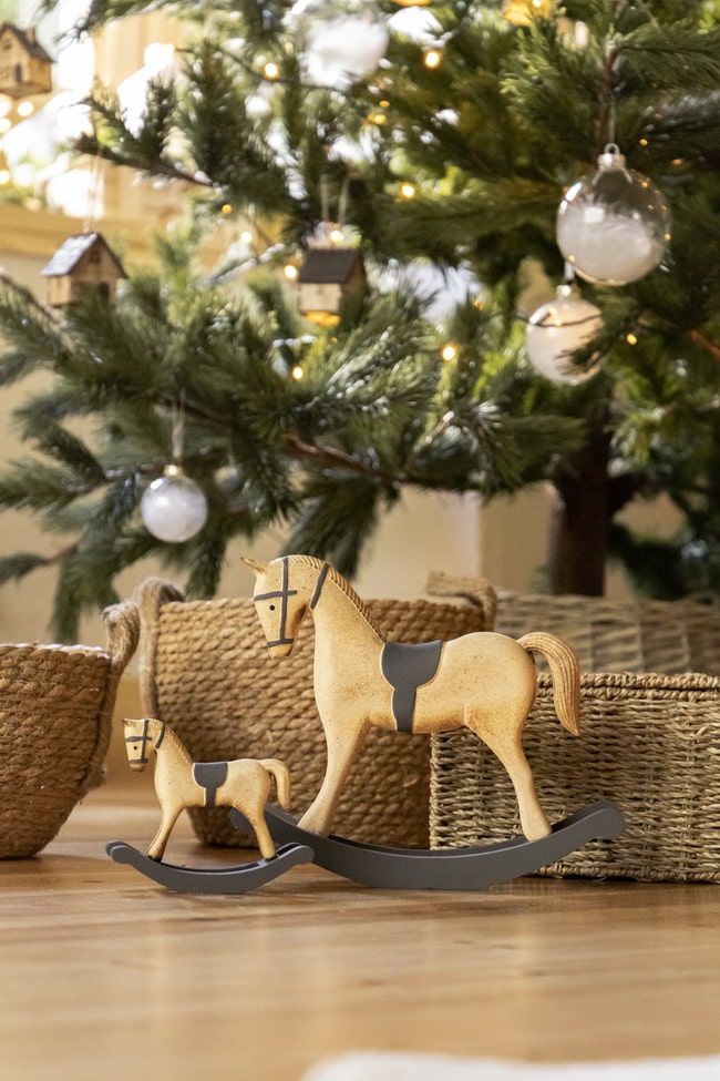 Materiales naturales para la decoración de Navidad