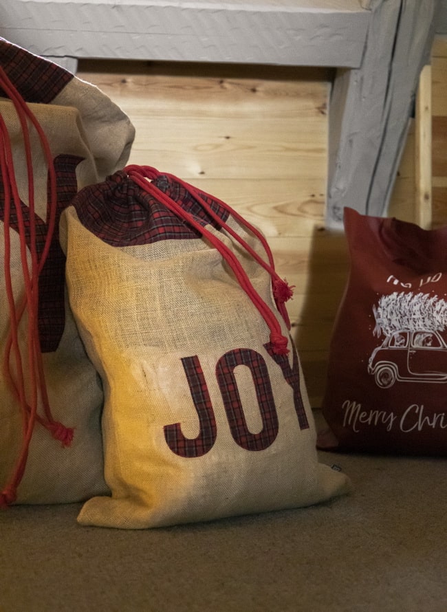 Sacos navideños