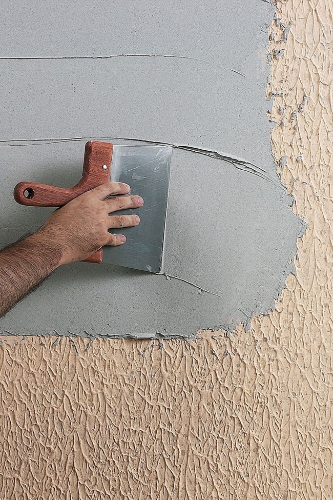 Cómo quitar el gotelé de la pared