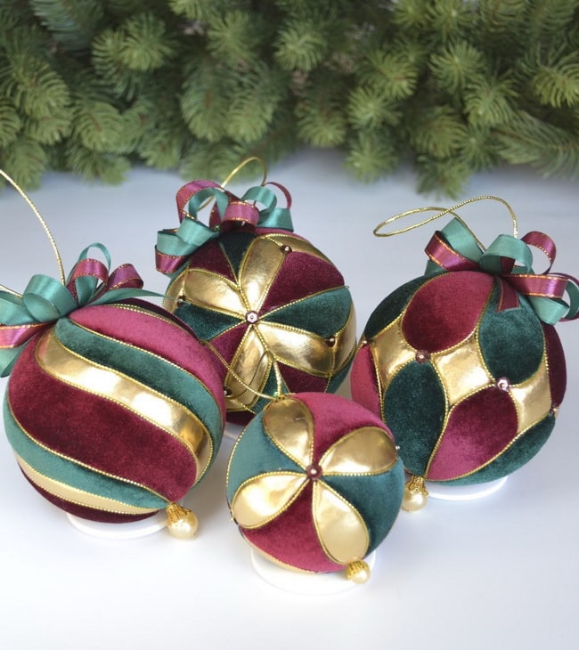 Bolas navideñas vintage