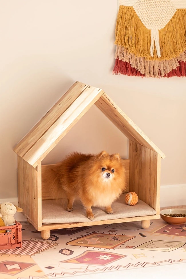 Casitas de madera para perros