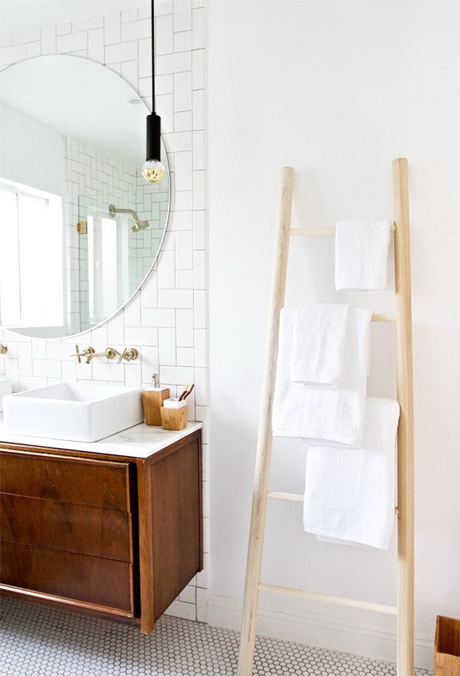 Complementos vintage para el baño
