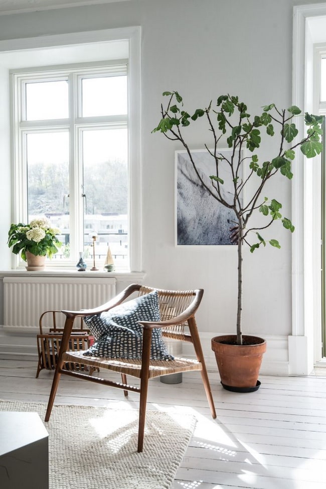 Decoración con objetos artesanales