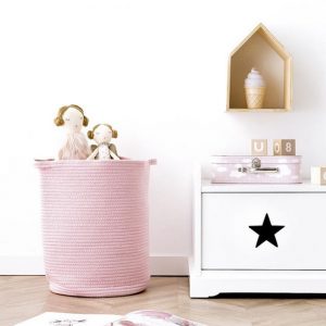 Ideas para decorar con cestas. Espacio de almacenaje.