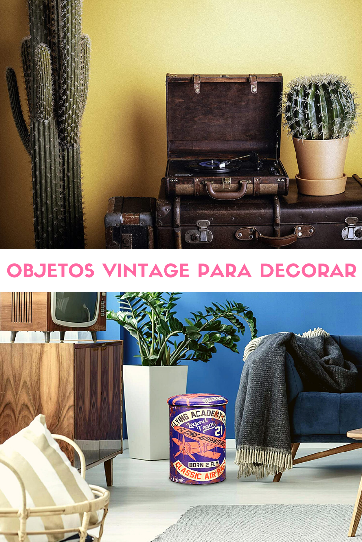 Objetos vintage para decorar