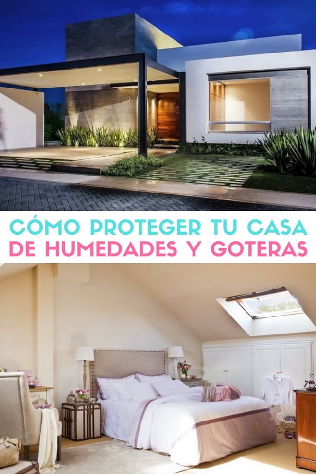 Protege tu casa de humedades y goteras