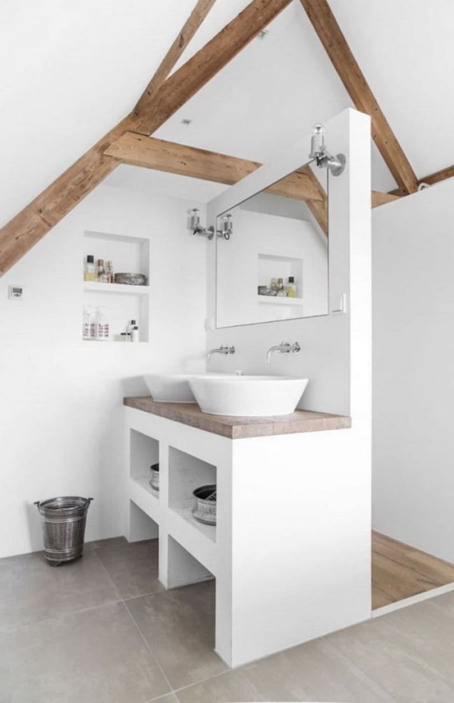 Obra seca en baños