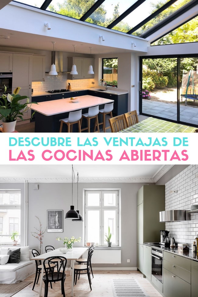 Ventajas de las cocinas abiertas