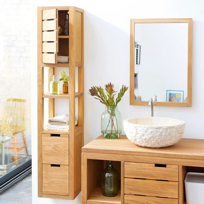 Muebles para baños muy pequeños