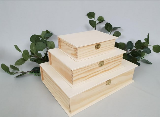 Cajas de madera para diferentes usos