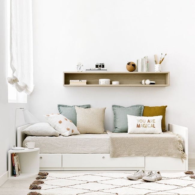 Camas convertibles para dormitorios infantiles