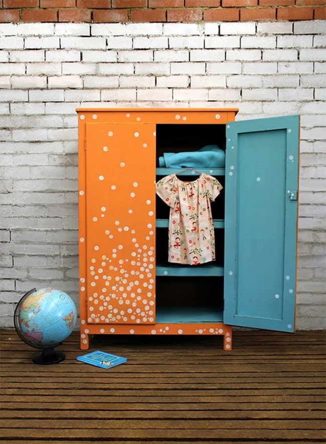 Renovar los muebles con pintura
