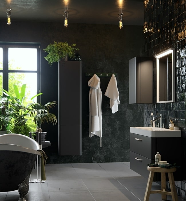 Cuartos de baño elegantes
