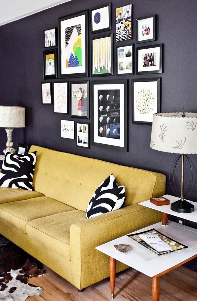 Colores que combinan con negro en decoración