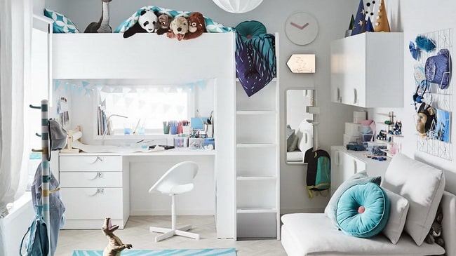 Colores para habitaciones infantiles pequeñas