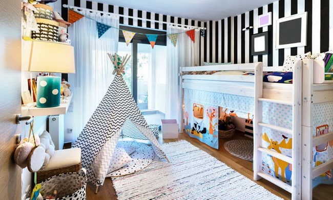Cómo decorar dormitorios infantiles pequeños