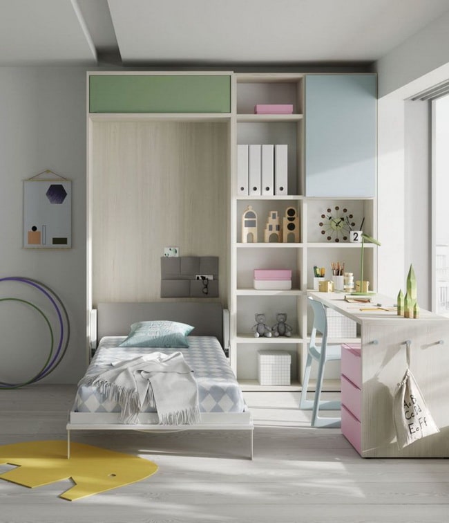 Cómo decorar dormitorios infantiles pequeños