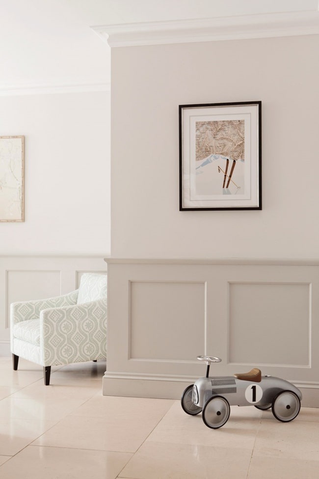 Decoración con molduras