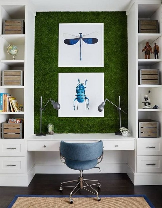 Ideas para decorar con césped artificial