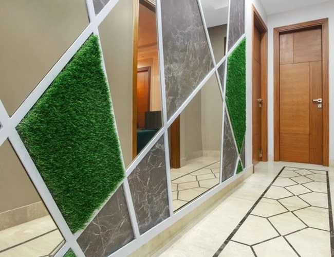 Ideas para decorar con césped artificial