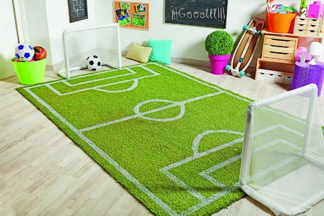 Ideas para decorar con césped artificial