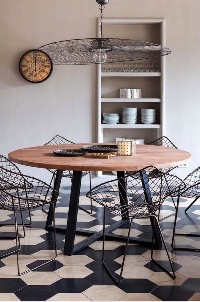 Muebles de comedor estilo industrial