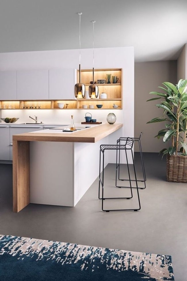 Barra de cocina