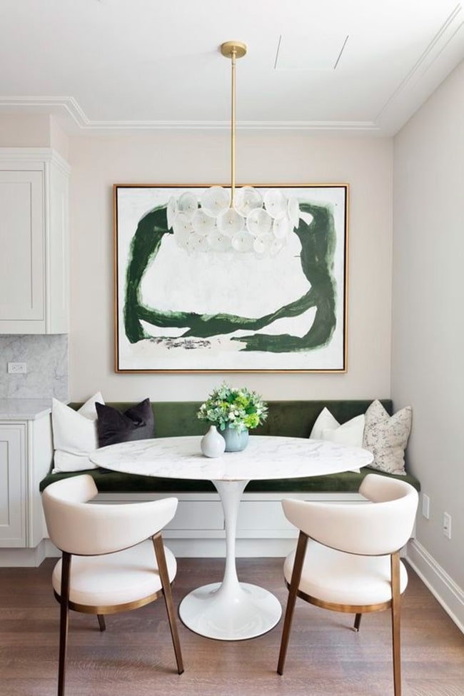 Cocina con zona de comedor