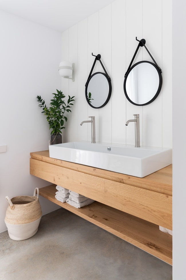 Pavimentos continuos en baños