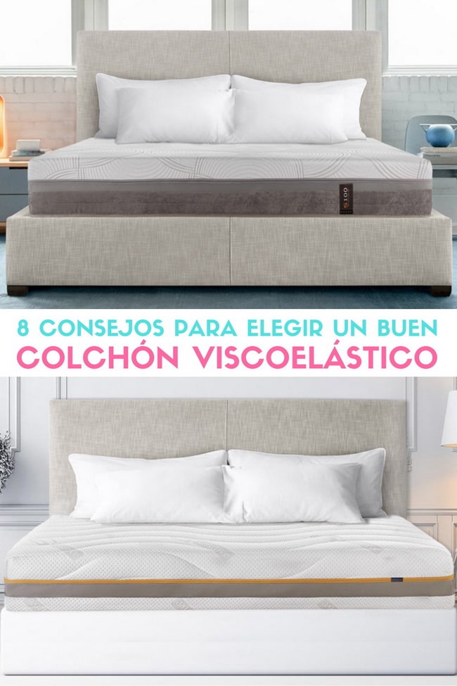 8 consejos para elegir un buen colchón viscoelástico
