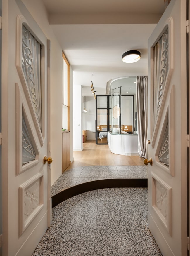 Interiores con transparencias