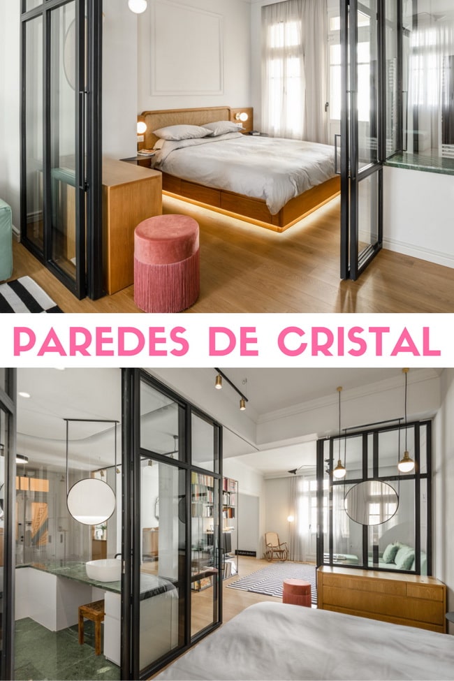 Paredes de cristal en interiores