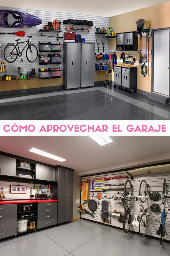 Cómo aprovechar mejor tu garaje