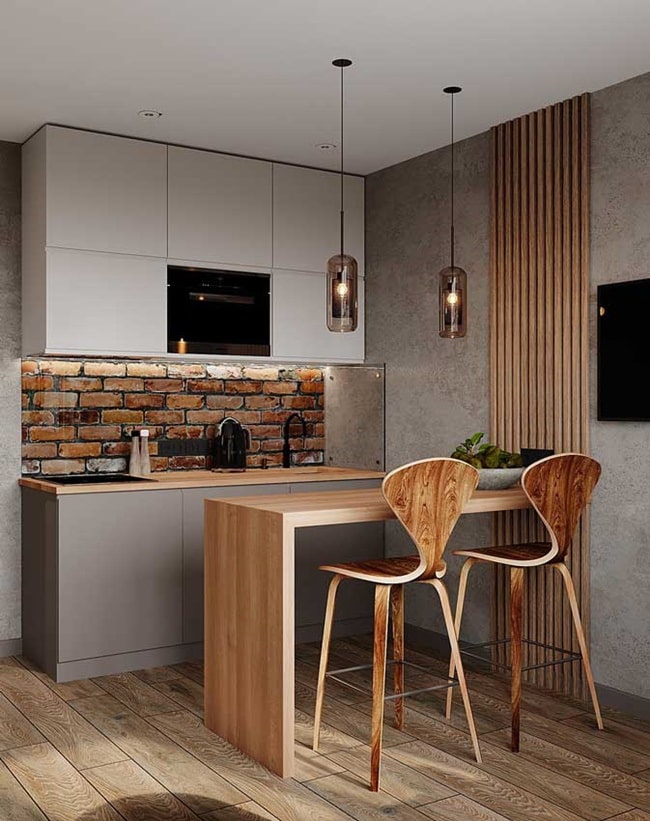 Iluminación para cocinas pequeñas
