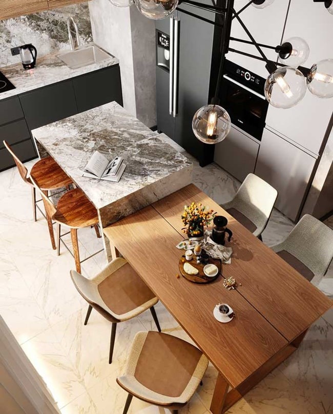 Como iluminar la cocina