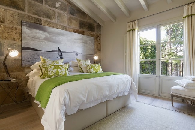 Decoración primaveral para el dormitorio