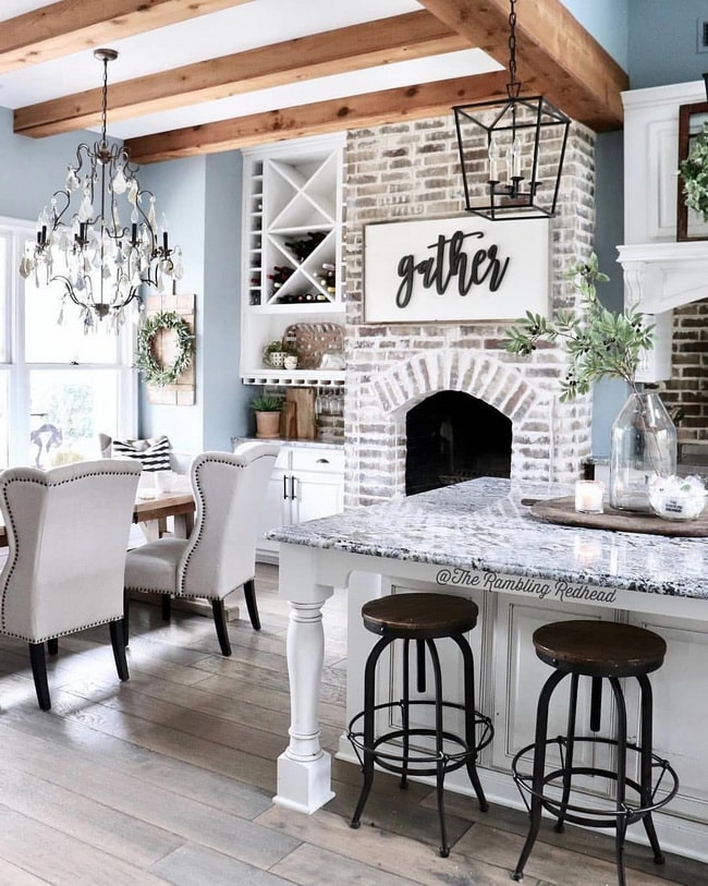 Madera en el estilo Farmhouse Chic