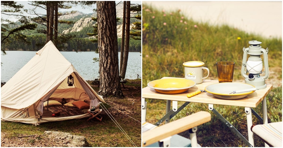 Camping con glamour