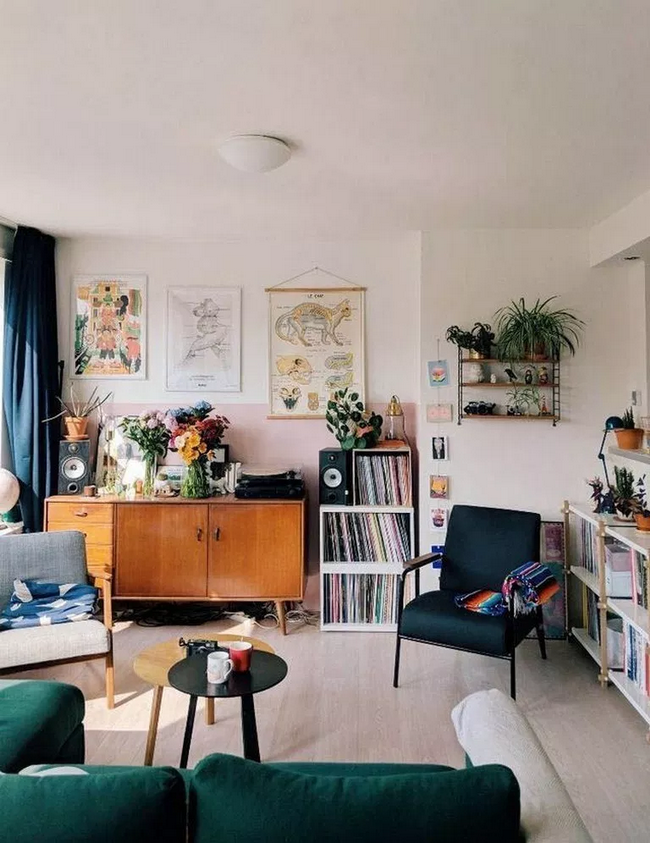 Muebles para guardar vinilos